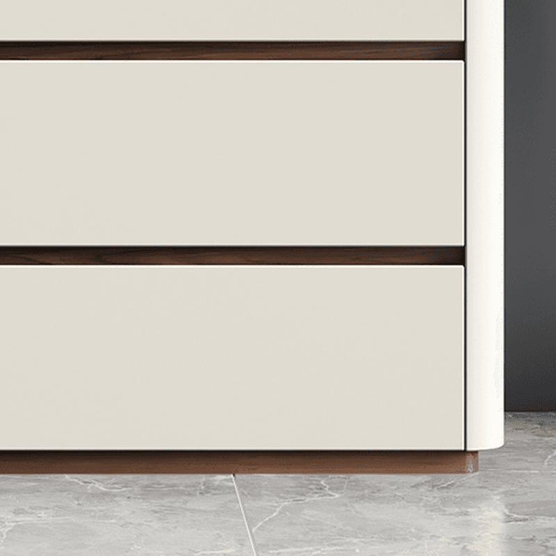 Off-White Simplistic Composite Wood Double Dresser/Bachelor Chest/Lingerie Chest with 8/6/3 Drawers in Horizontal/Vertical Orientation thumbnail 9