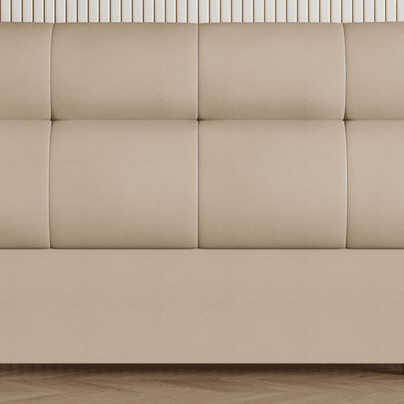 Art Deco Style Panel Headboard with No Distressing, Decorative-stitched Tufting, Rectangle Shape for Queen/Full/Twin XL Bed, Sponge Upholstery Fill, Standard Height thumbnail 9