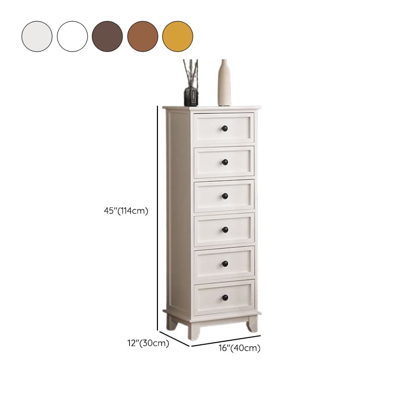 Trendy Cocoa/White/Lemon Color Lumber Rectangle Decorative Cabinet with 6 Drawers/5 Drawers/4 Drawers thumbnail 16