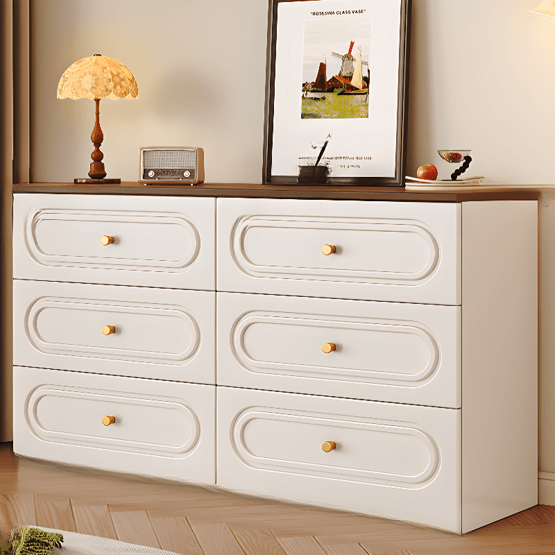 Casual Composite Wood Double Dresser/Bachelor Chest in Horizontal/Vertical Orientation thumbnail 4
