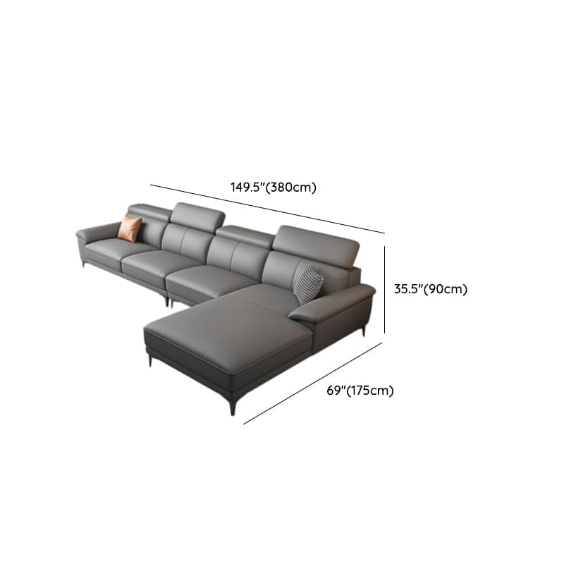L-Shape/Straight Sofa/Sofa Chaise, Right Hand Facing/Horizontal Orientation thumbnail 20