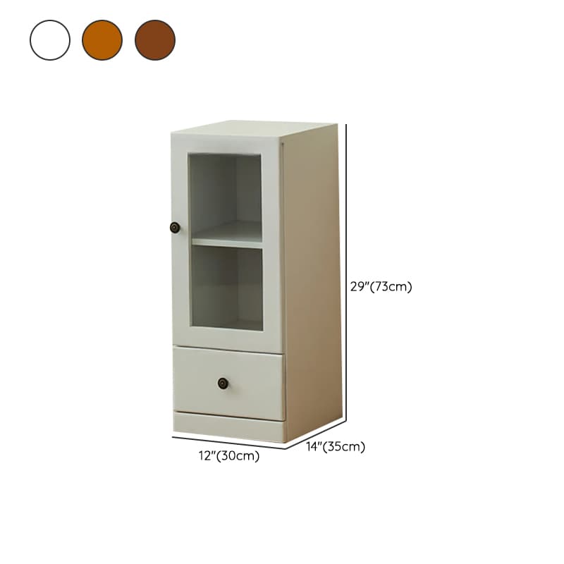 Modish Timber Console Dresser with 3/4/5 Drawers, Hutch Cabinets, and 2 Interior Shelves in Vertical Orientation thumbnail 11
