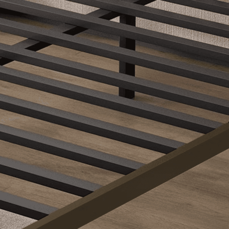 Solid Color Iron Slat Bed for Living Room thumbnail 8
