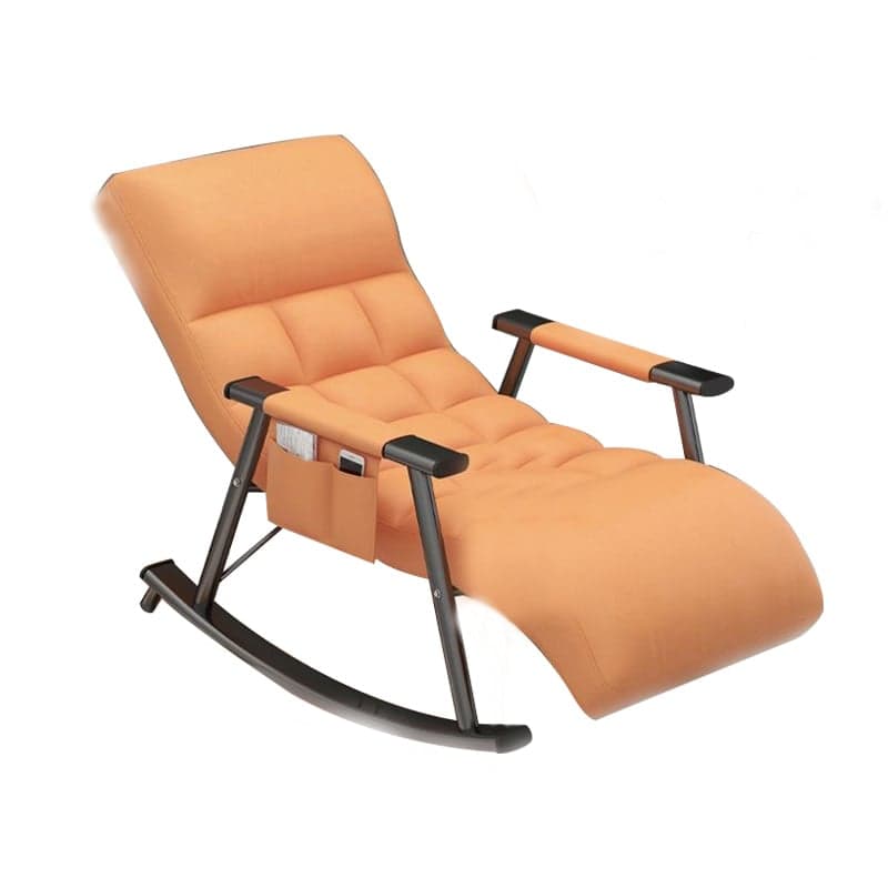 Stylish Tufted Upholstered Rocking Chair - Modern Design for a Comfy Home thumbnail 8