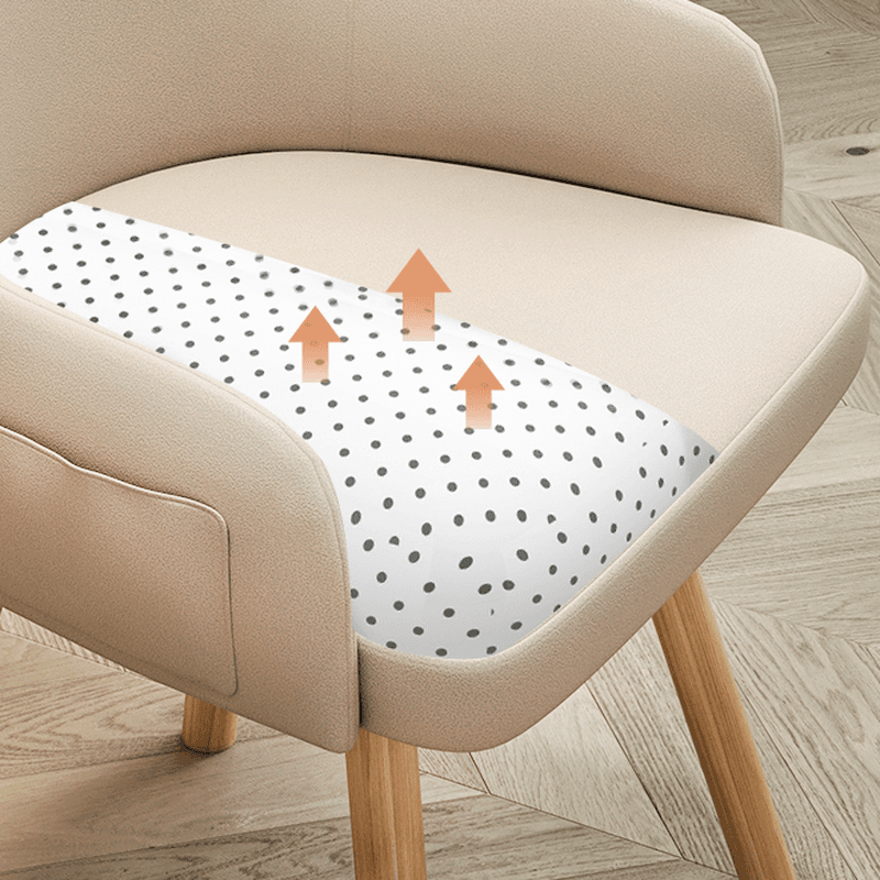 Rotatable/Non-Rotatable Steady Outlined Upholstered Arm Chair for Dinette with Solid Back and Foot Pads in a Modish Style thumbnail 18