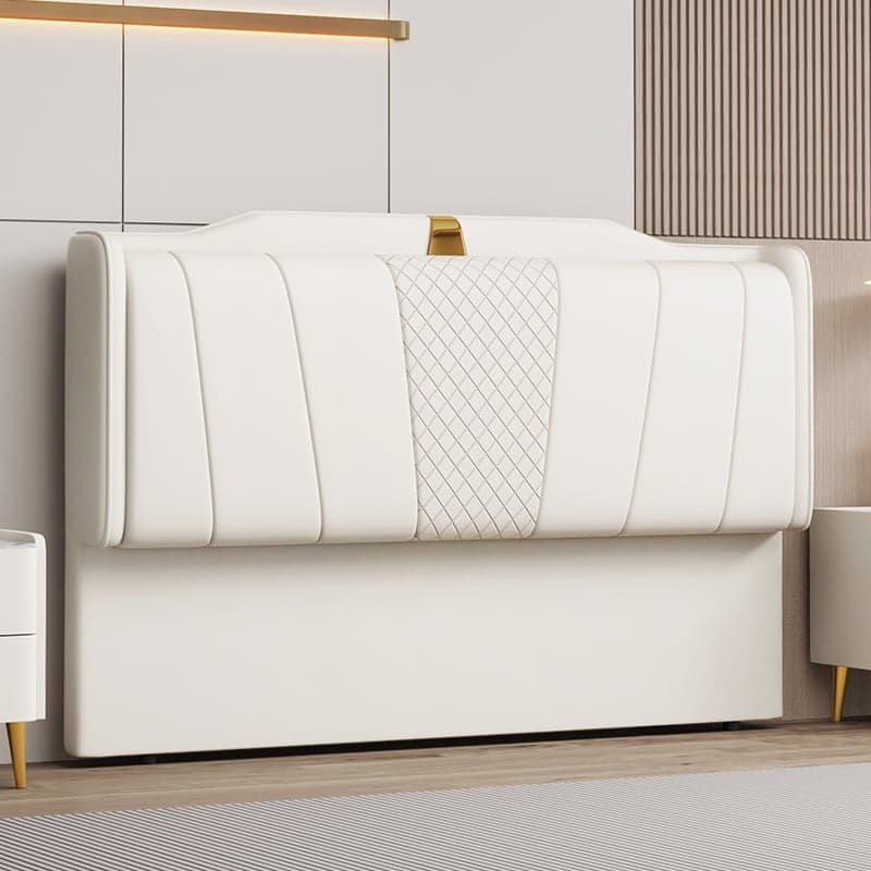 Modish Style Panel Headboard in Pine Wood with No Distressing, Rectangle Shape for Queen/Full/Twin XL Bed, Featuring Sponge Upholstery and Standard Height thumbnail 5