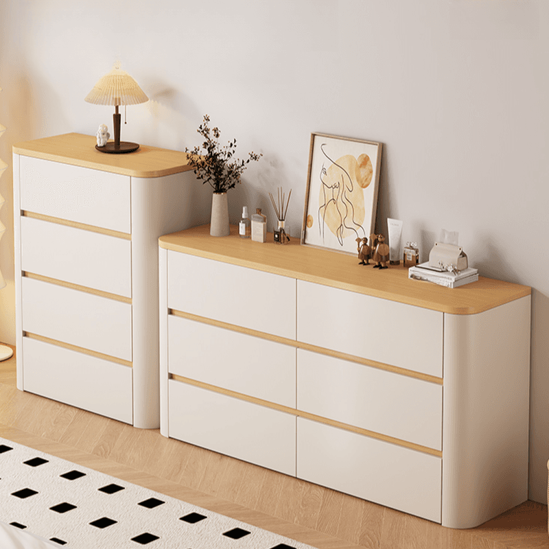 Casual Composite Wood Console Dresser/Bachelor Chest with 8/6/4 Drawers in Horizontal/Vertical Orientation thumbnail 3