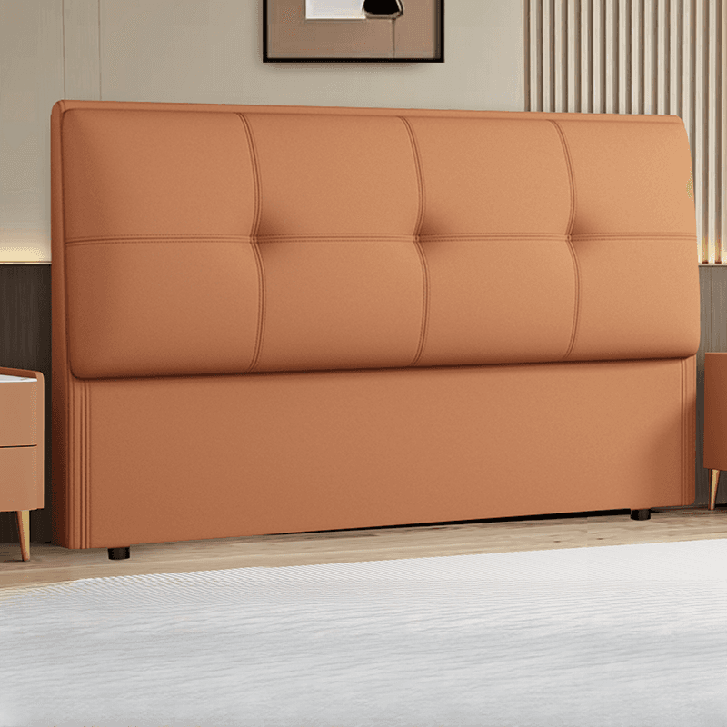 Simplistic Style Panel Headboard with No Distressing, Piled Tufted Rectangular Shape for Queen/Twin/Full Bed, Featuring Sponge Upholstery and Standard Height thumbnail 6