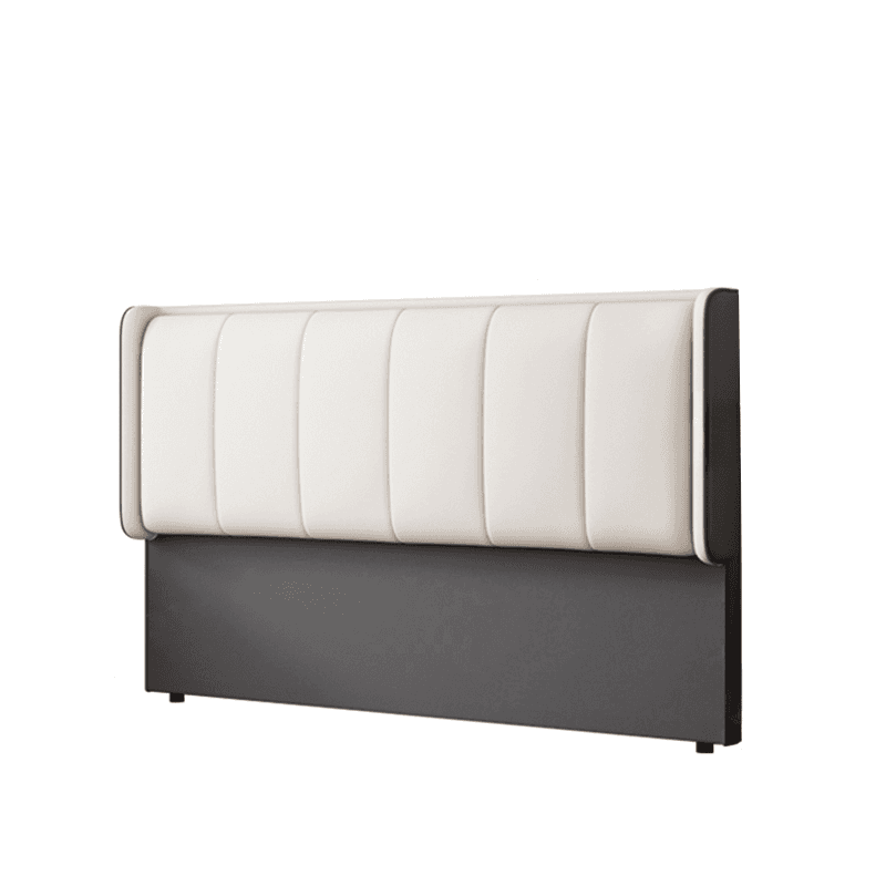 Modish No Distressing Timber Panel Headboard with Rectangle Shape for Full/Queen/Twin Bed, Featuring Sponge Upholstery and Standard Height thumbnail 7