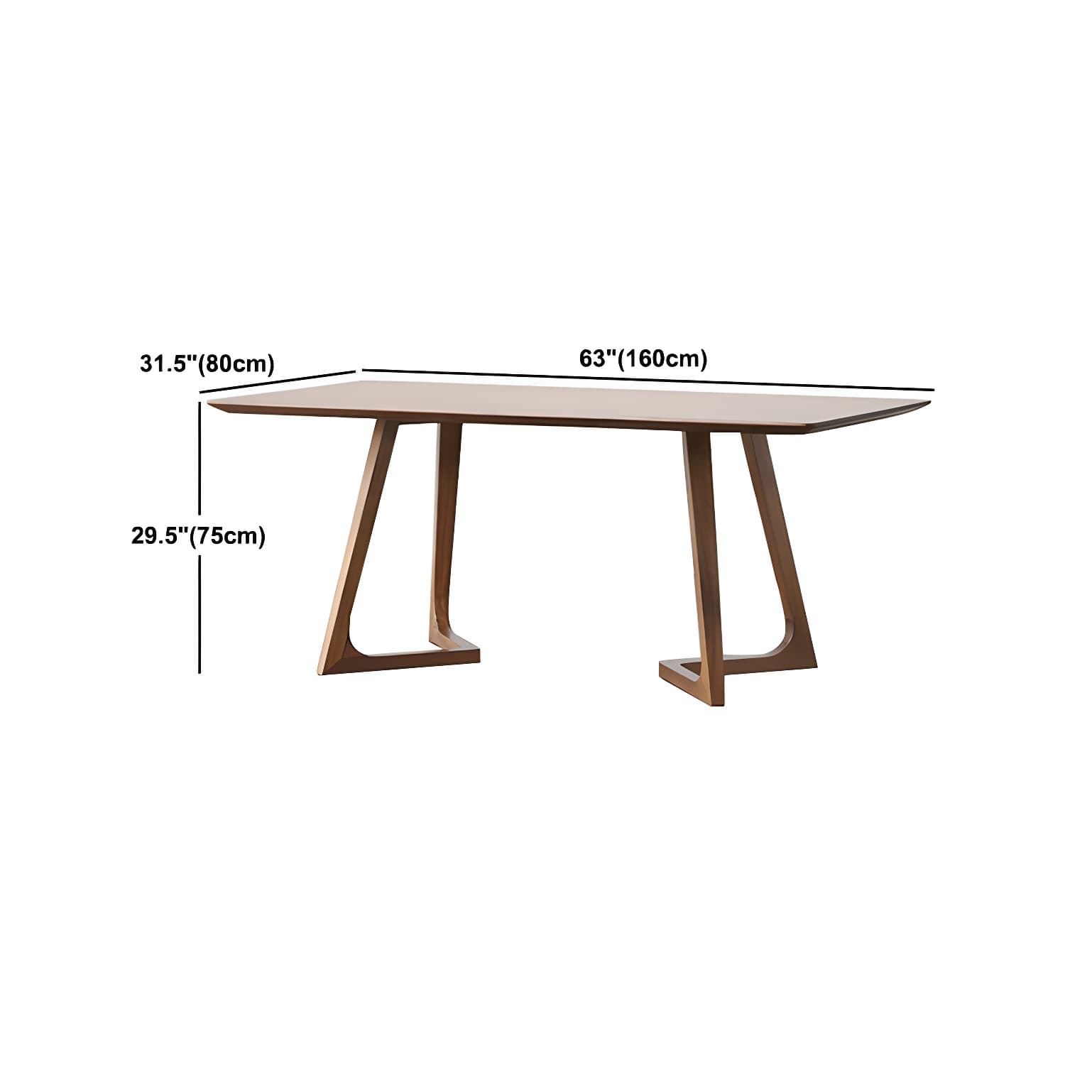 Modern 1/2/4/5 Pieces Dining Set Solid Wood Double Pedestal Dinette Set thumbnail 14