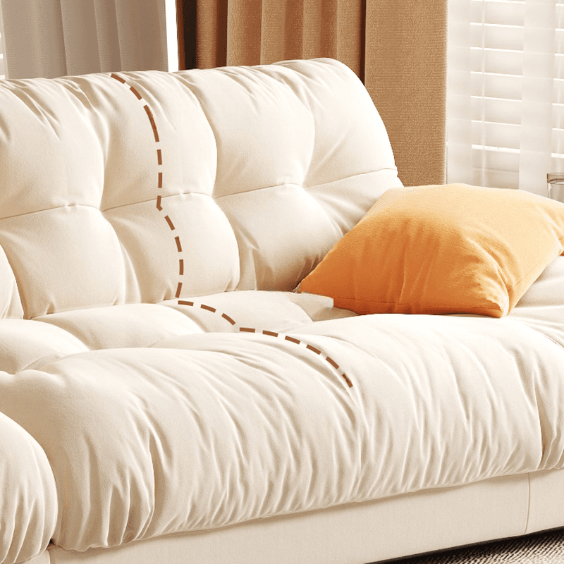 L-Shape/Straight Sofa/Sofa Chaise with Right/Horizontal Orientation and Stitch-tufted Detailing thumbnail 7