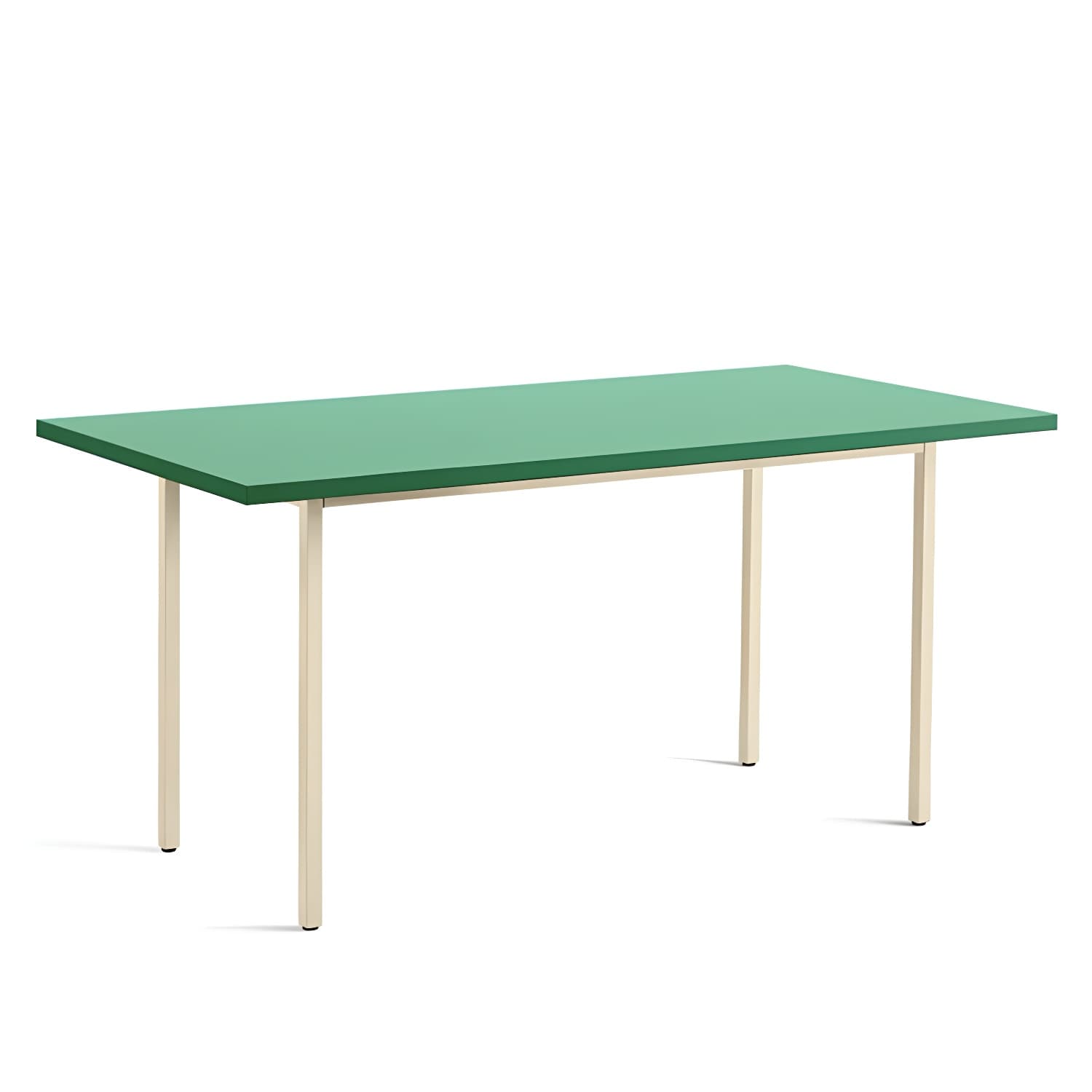 Scandinavian Wooden Rectangular Dining Table with Standard Height Legs thumbnail 6