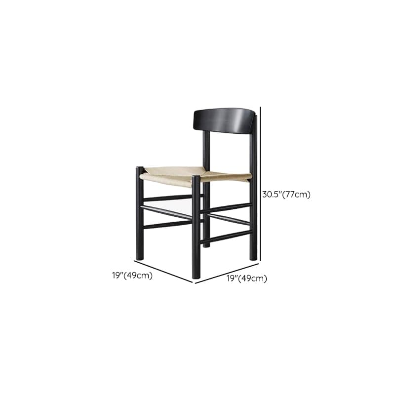 Retro Rounded Slate Dining Table Set with Stump Base, Fixed Mechanism, Unfinished Top thumbnail 12