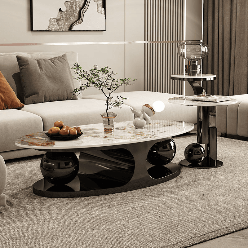 Nested Oblong Coffee Table Ideal for Small Spaces thumbnail 5
