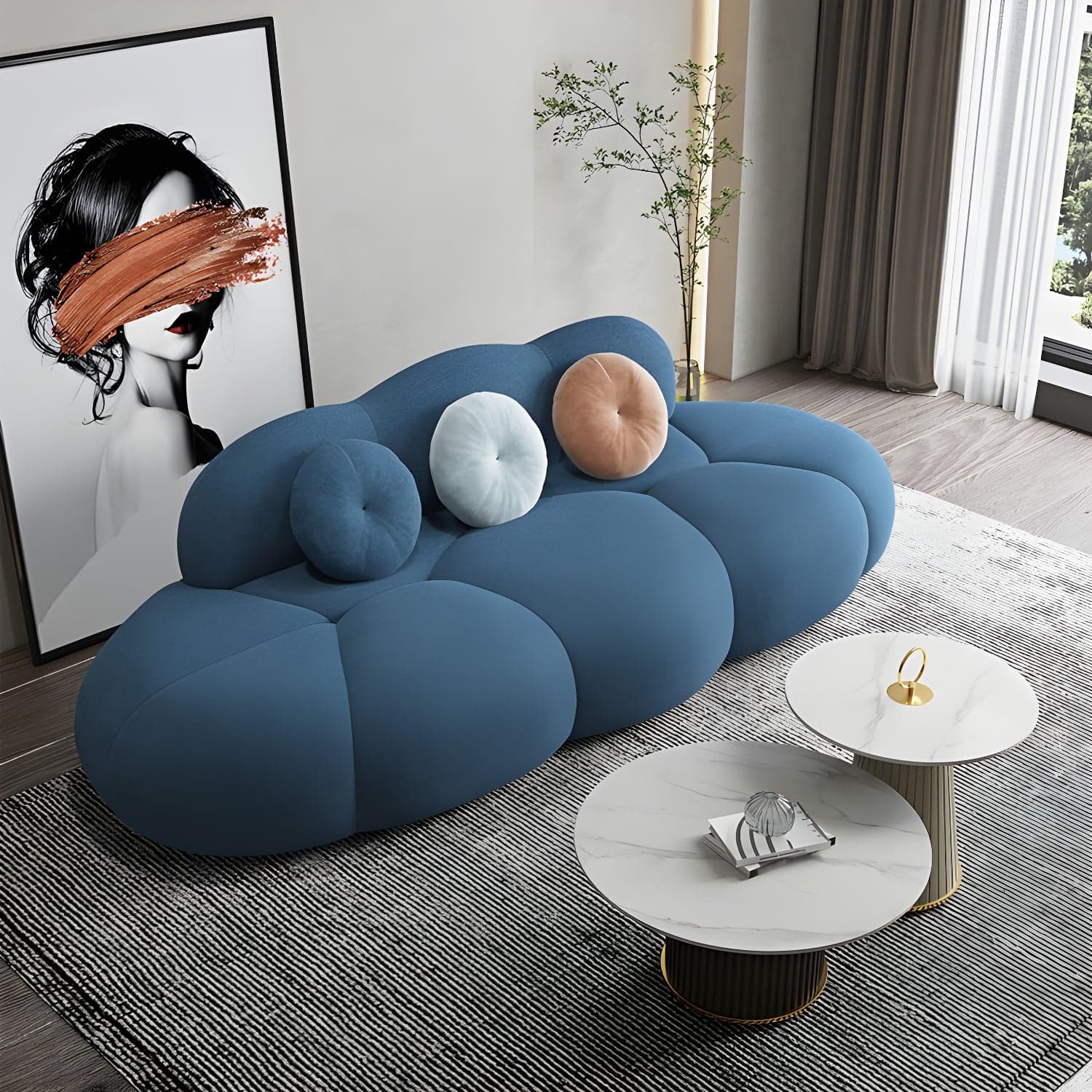 Contemporary Stationary Living Room Armless Standard Cushions Sofa thumbnail 4