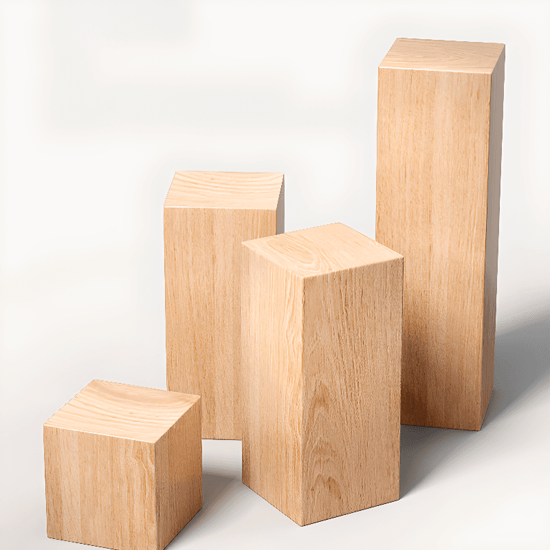 Wood Color Nordic Unfixed Wardrobe Closet thumbnail 9
