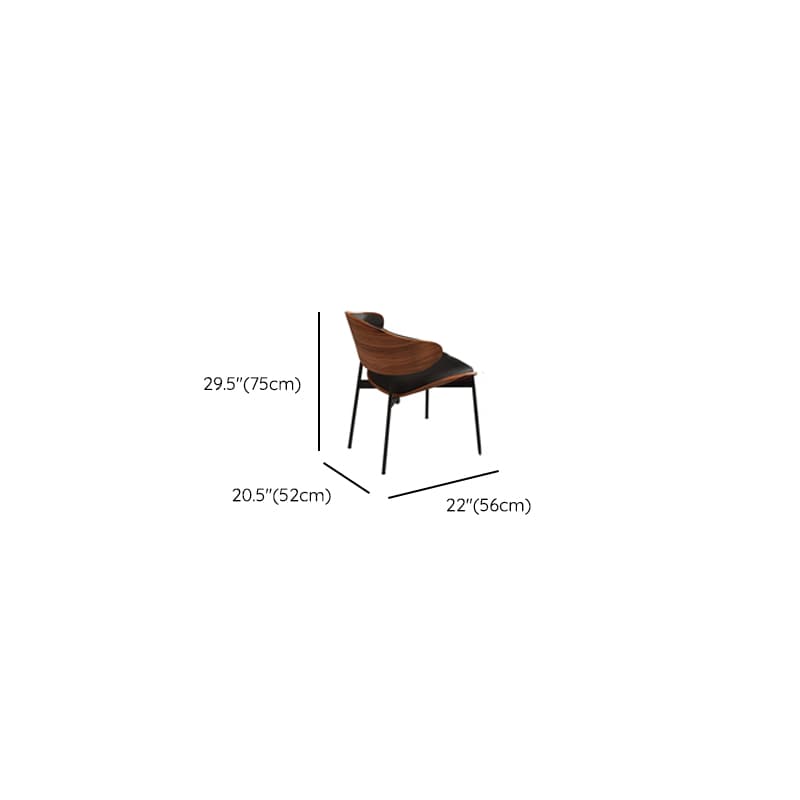 Minimalist Dining Table Set with Two-sided Pedestal, Fixed Table, Padded Chair with Back, and White Table Top thumbnail 15