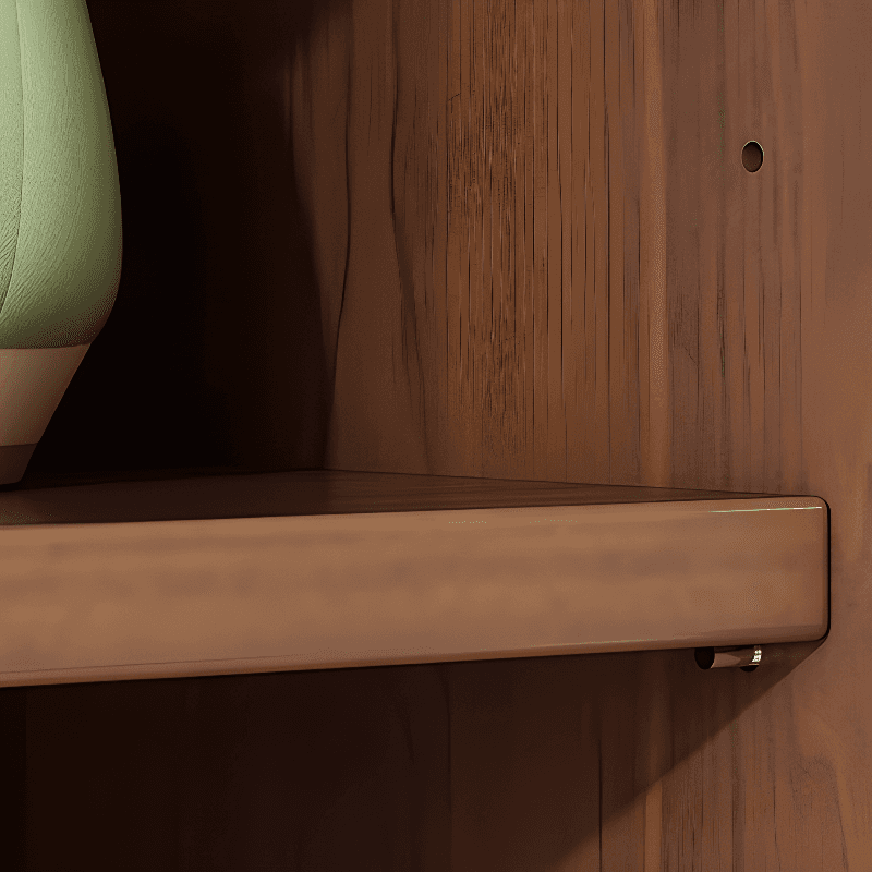 Ground Detached Cocoa Worktop Sideboard with Kitchen Gadget Storage for Culinary Space thumbnail 3