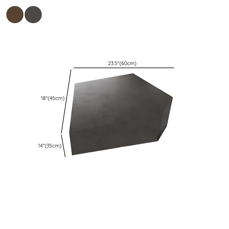 Abstract Shape Base Design Stainless Steel Hussey/bronze Free Shape Coffee Table thumbnail 12