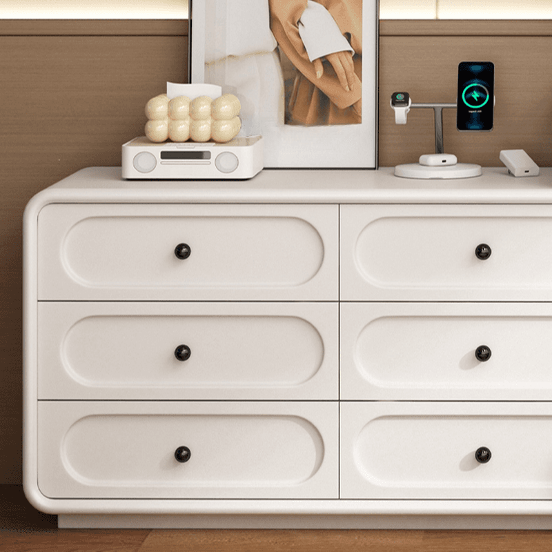 White Large/Standard Scalable Timber Vanity Set with 5 Drawers/8 Drawers, Lighting & Mirror Lights Included/Not Included thumbnail 4