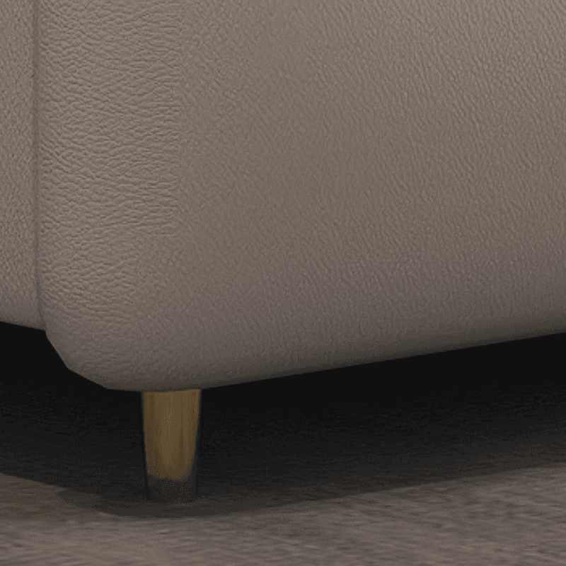 Beige Luxurious Solid Color Storage Bed/Platform Bed with Pine Wood Frame and Button-tufted Design for Living Room thumbnail 3