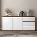 Color Walnut/White