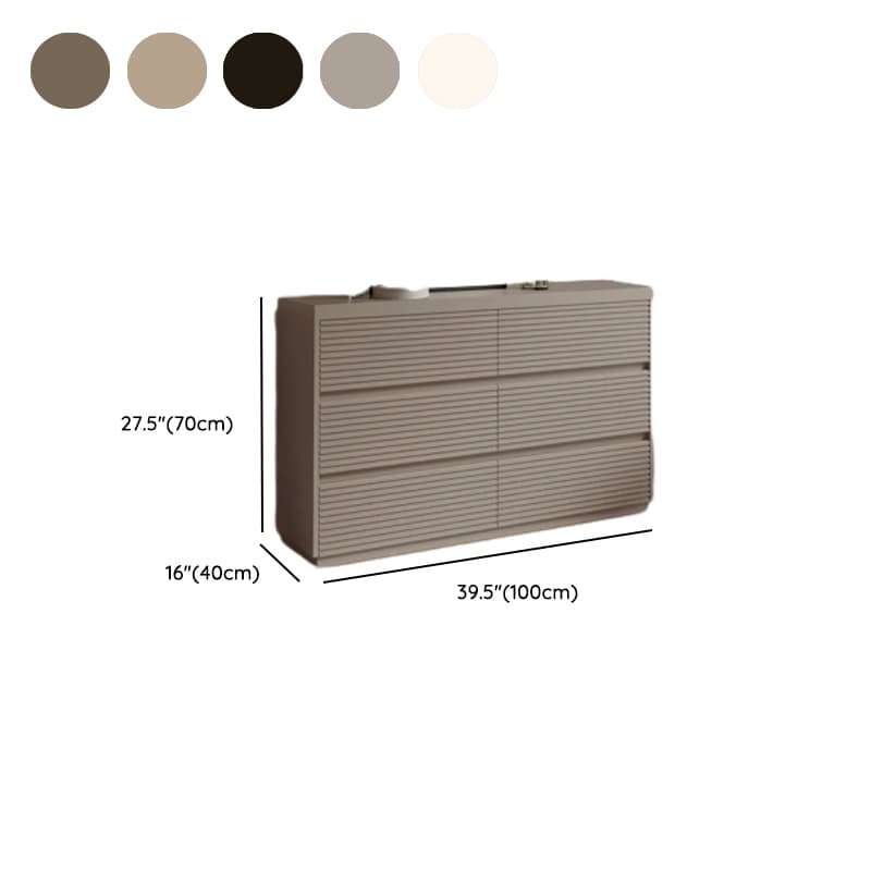 Modern Simple Style Console Dresser/Bachelor Chest Composite Wood with 3 Tiers thumbnail 16