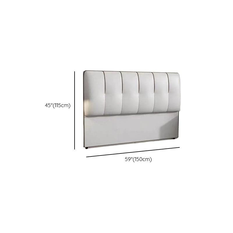 Standard（36-55“） Free-standing Standard California King(72"W x 84"L)/King(76"W x 80"L)/Queen(60"W x 80"L) Tufted Rectangle Sponge Filing Headboard with Wood Structure thumbnail 8