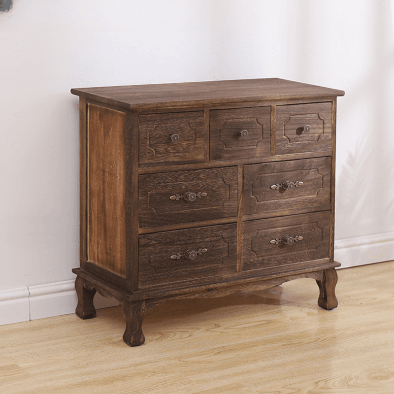 Retro Parlor Standalone Accent Chest with Reclaimed Wood thumbnail 1