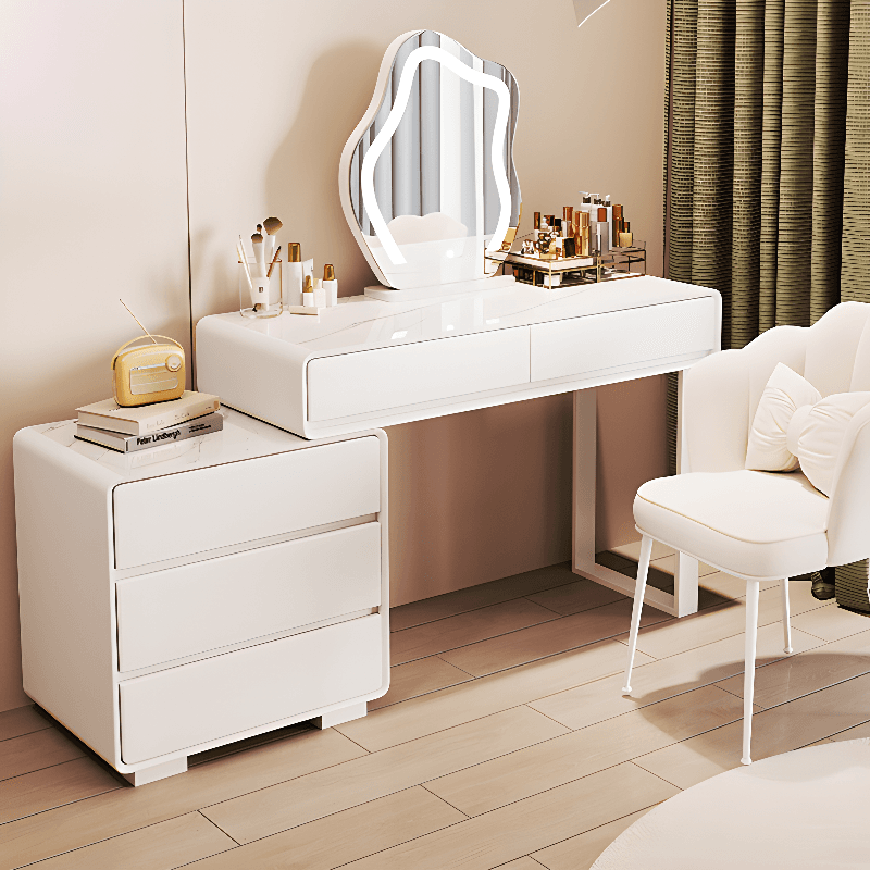 Scalable Push-Pull Vanity Set, Lighting System, Adjustable Touch & Adjustable Brightness, Peony thumbnail 2