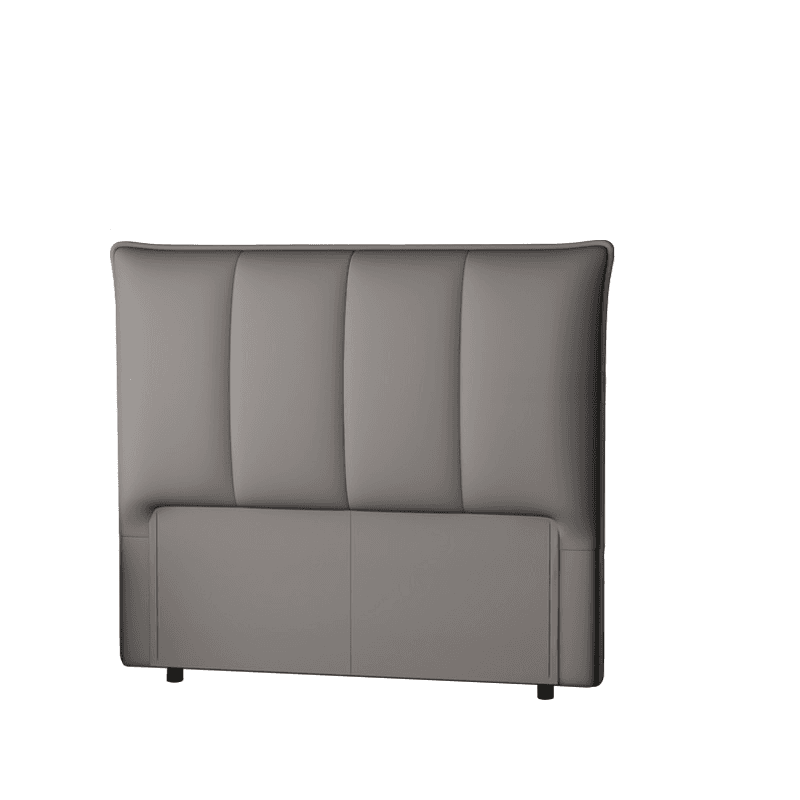 Standard（36-55“） Full(54"W x 75"L) Rectangle Free-standing Standard Upholstered Headboard Panel With Legs with Sponge Cushion in a Simple Style thumbnail 4