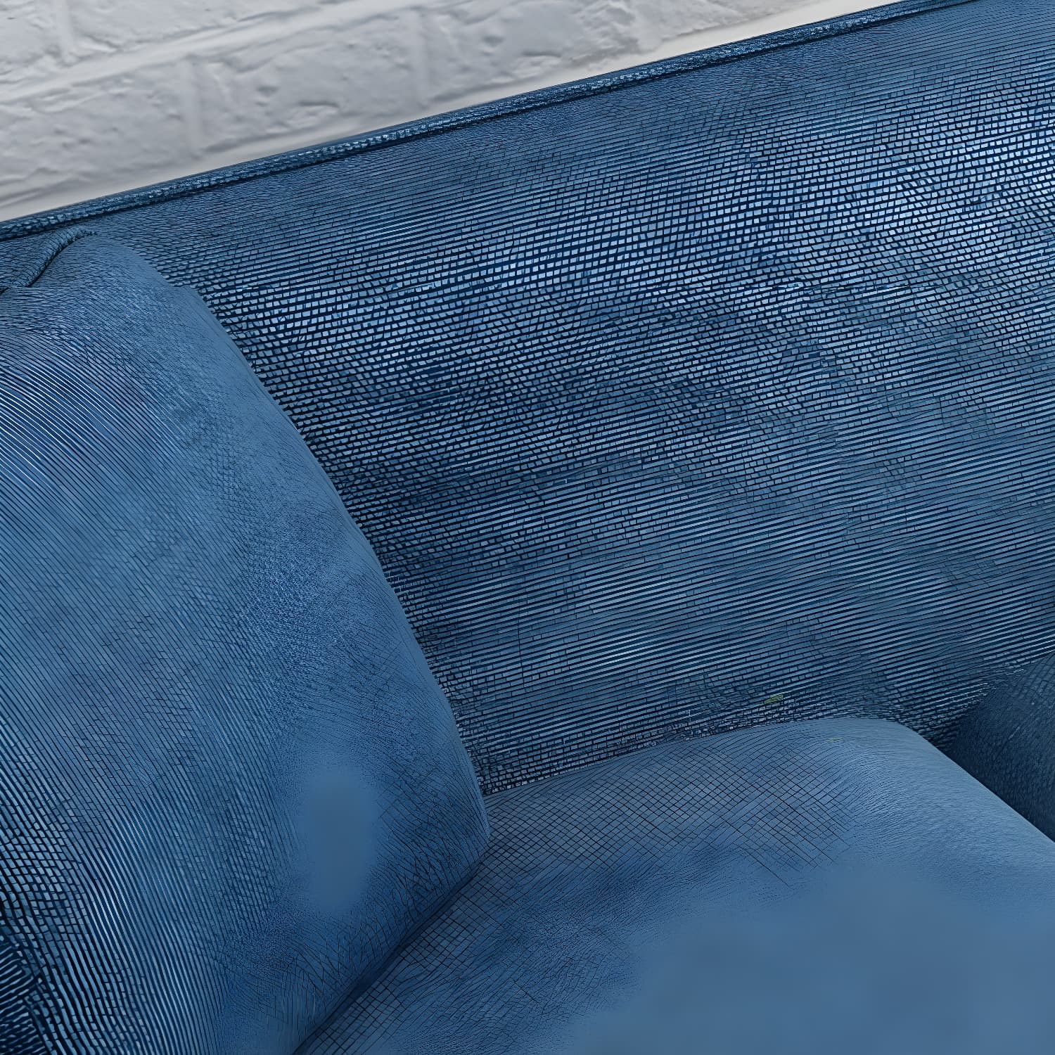 Modern Linen Tuxedo Arm Standard Sofa with Bolster Pillows for Living Room thumbnail 17