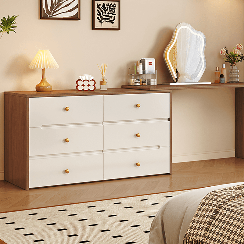Casual Timber Double Dresser/Lingerie Chest/Bachelor Chest with 6/8/5 Drawers in Horizontal/Vertical Orientation thumbnail 7