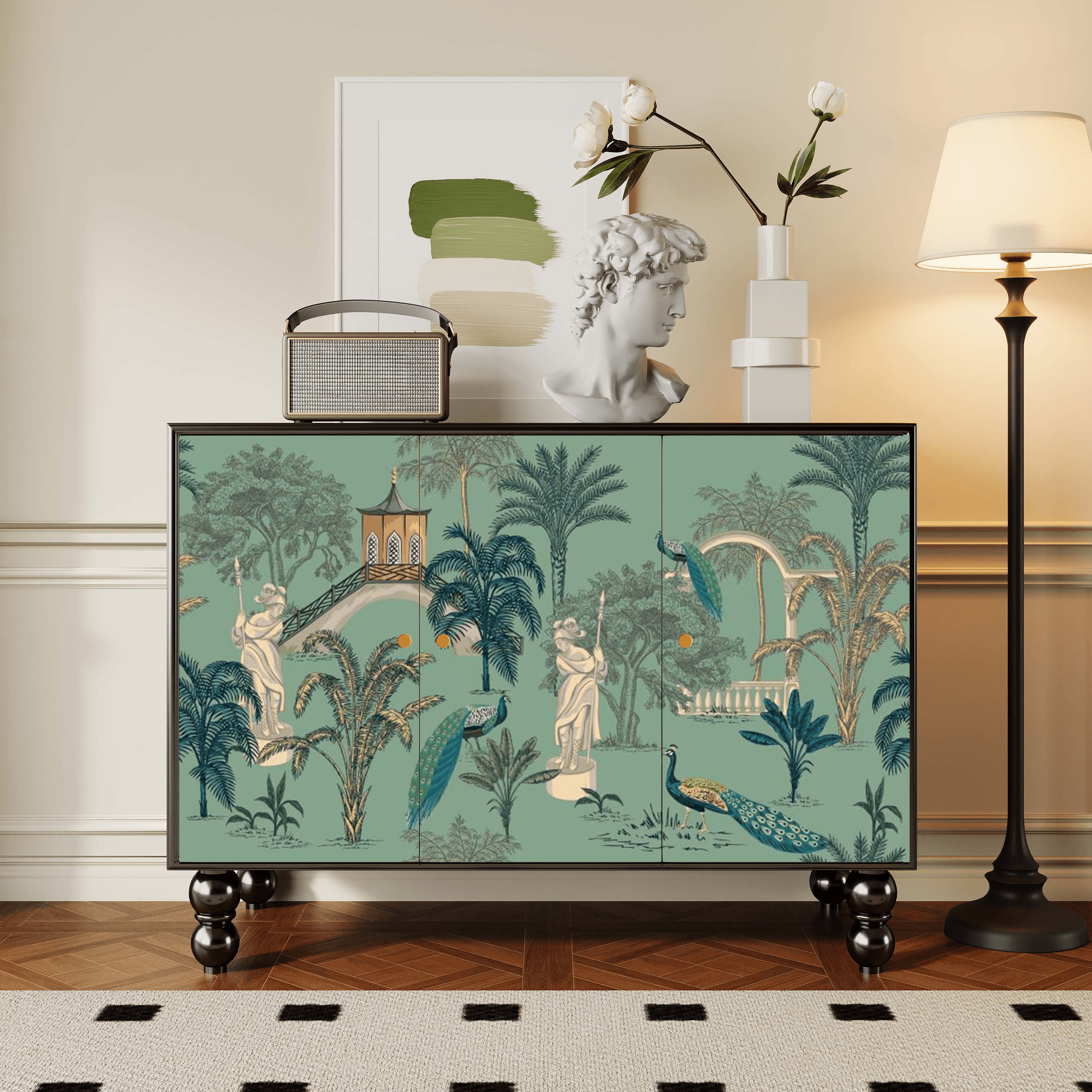 Parlor Detached Sideboard with Six Internal Shelves and Benchtop thumbnail 26