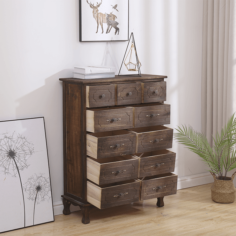 Retro Parlor Standalone Accent Chest with Reclaimed Wood thumbnail 8