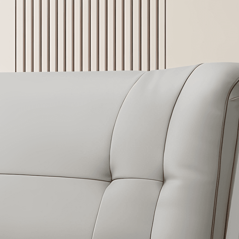 Modern Simple Style Wingback Headboard with No Distressing, Piled Tufted Rectangle Design for King/Full/Queen Bed, Featuring Sponge Upholstery and Standard Height thumbnail 8