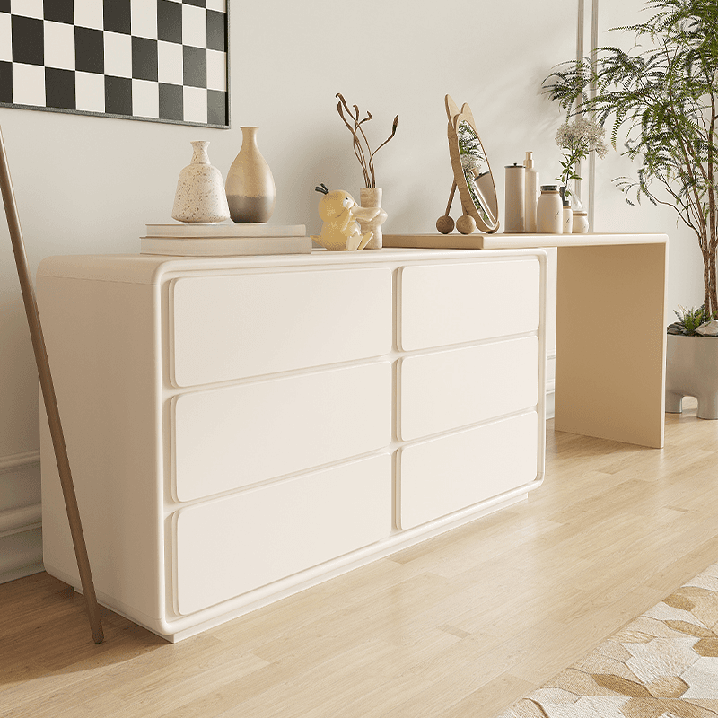 Art Deco Large Vanity Set with Chalk Seating, Lumber Frame, Mirror Lights, Chair, and Desk Included thumbnail 3