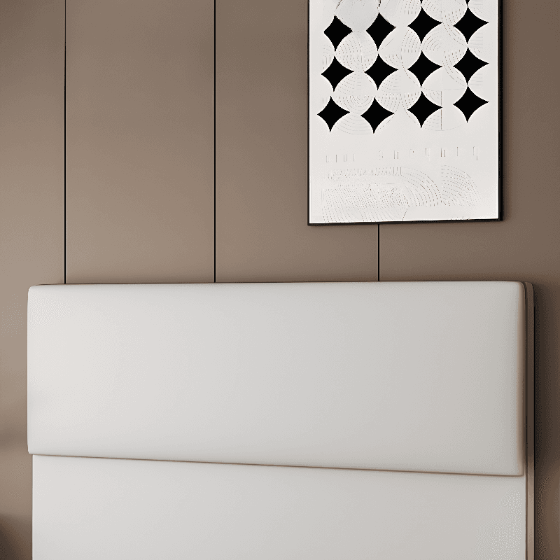 Modish King(76"W x 80"L)/Queen(60"W x 80"L)/Full(54"W x 75"L) Rectangular Panel in Sponge with Timber Frame and With Legs, Standard（36-55“） H thumbnail 11