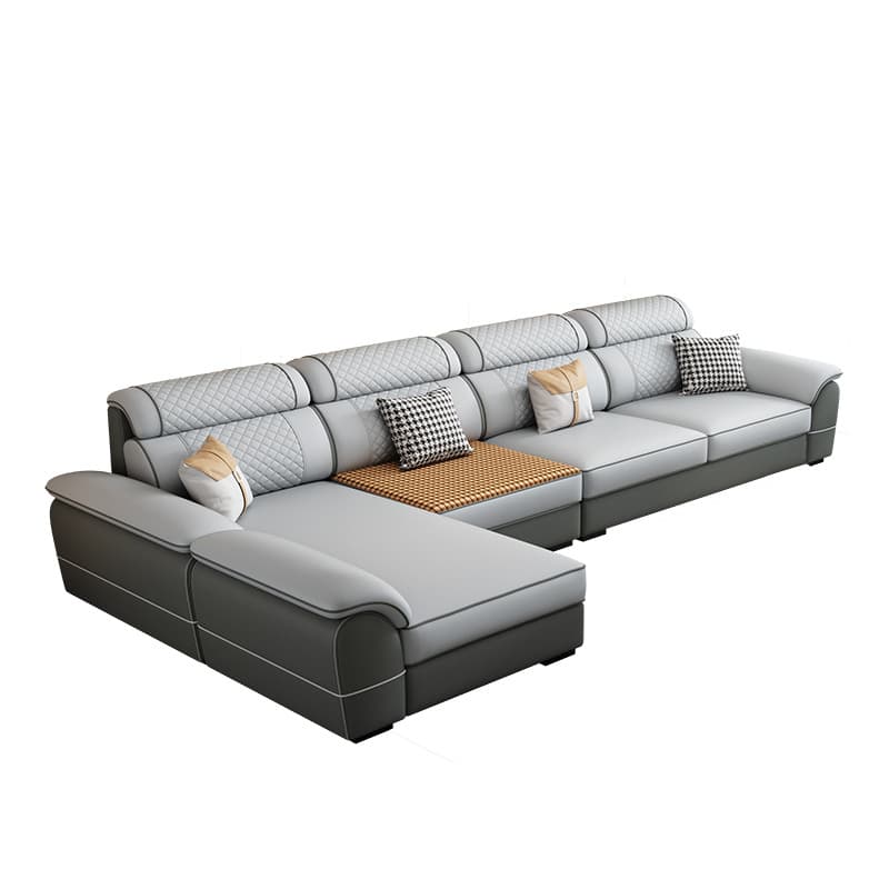 4 Pc L-Shape/Straight Left Hand Facing/Horizontal Sofa Recliner/Sofa Couch for 5 Person thumbnail 6
