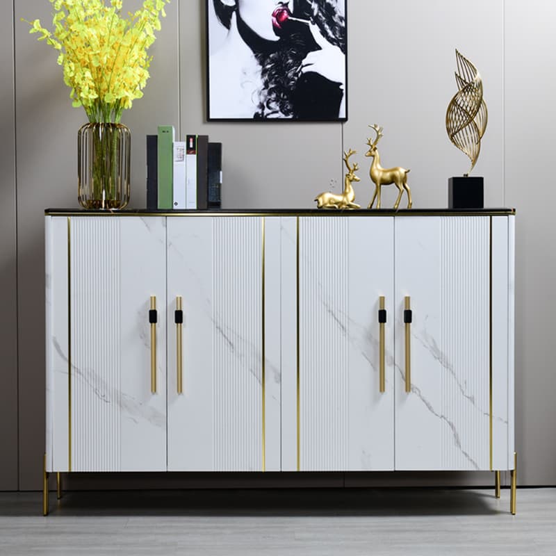 Luxurious Unattached Accent Cabinet with Moisture-proof Reclaimed Wood thumbnail 8