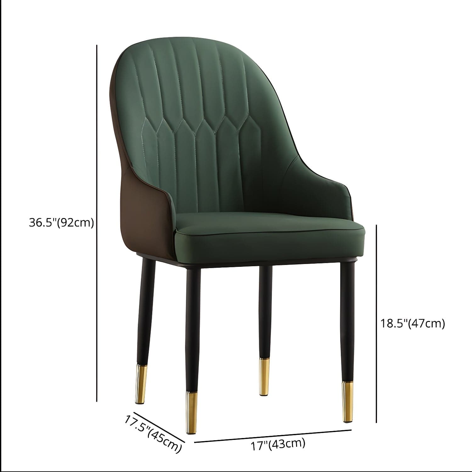 Contemporary Metal Dining Room Chairs Upholstered Dining Armchairs for Home Use thumbnail 19