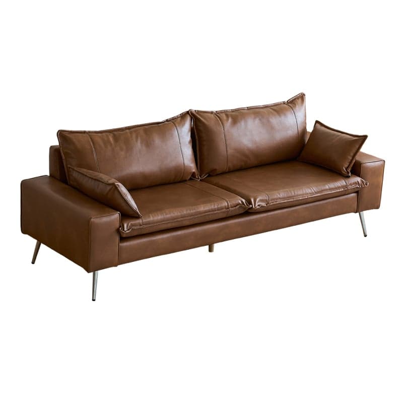 Modern Olive Green/Ink/Lemon Color Solid Color Leather/Corduroy Sofa Couch for Seats 4/Seats 3/Seats 2 thumbnail 8