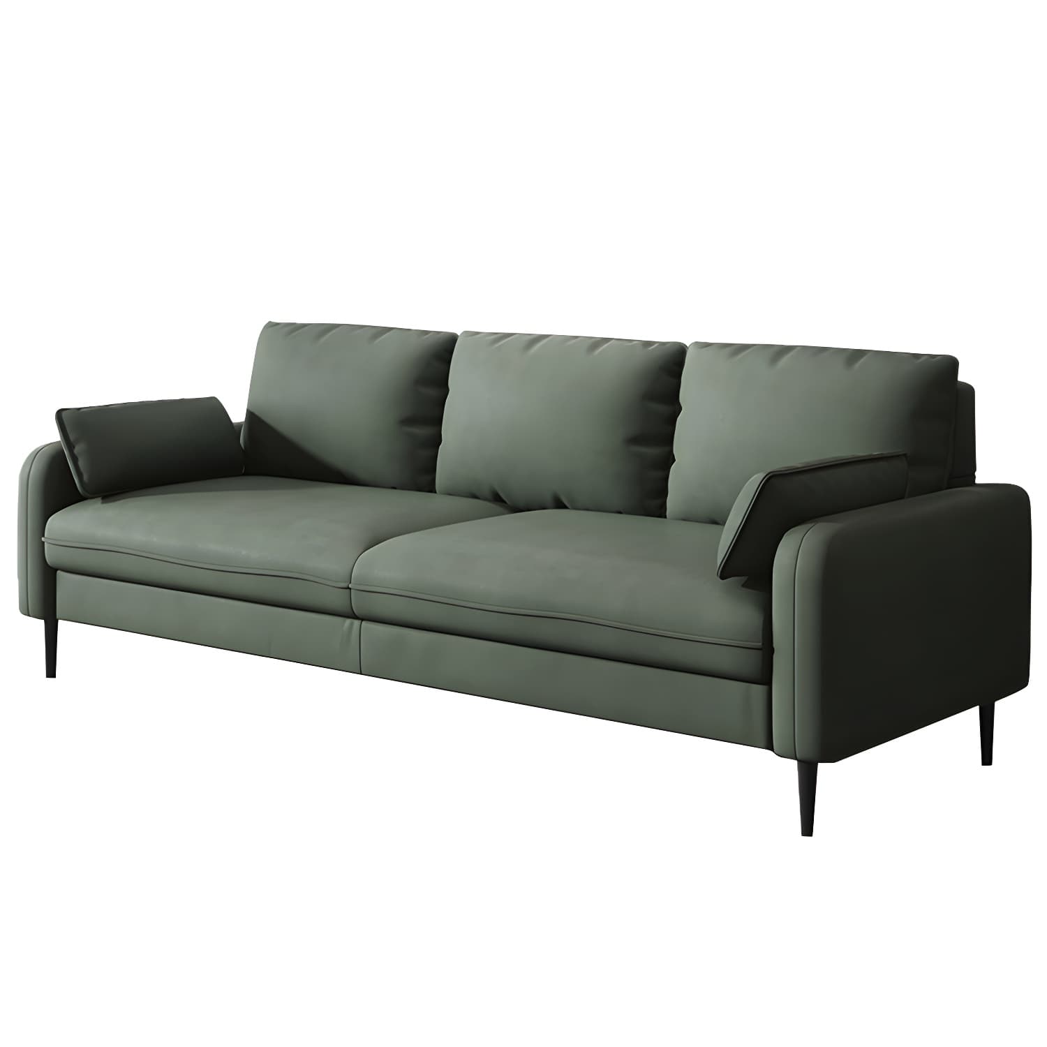 Modern Pillow Back Sofa with Storage Not Included for 35-40 Women thumbnail 14