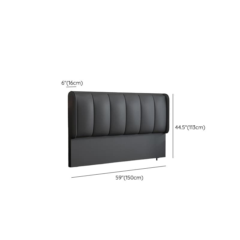 Casual Free-standing Standard King(76"W x 80"L)/Queen(60"W x 80"L)/Full(54"W x 75"L) Panel No Distressing With Legs in Wood and Sponge thumbnail 24