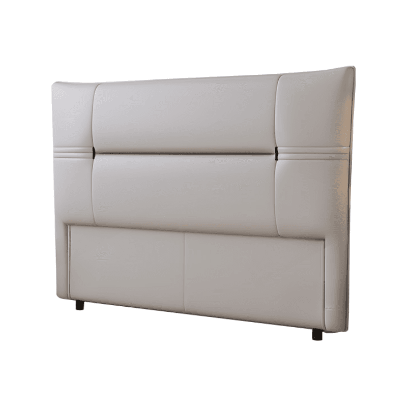 Simplistic Panel Headboard with No Distressing, Piled Tufted Rectangular Shape for King/Queen/Full Bed, Featuring Sponge Upholstery and Standard Height thumbnail 6