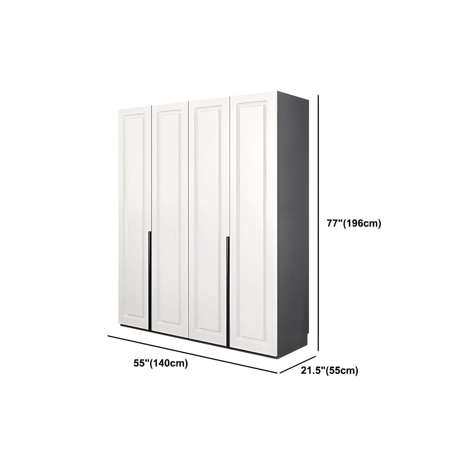 Modern Style Wooden Wardrobe Soft Close Door Wardrobe Closet with Drawer thumbnail 20