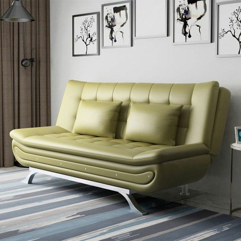 75'' Modern Armless Solid Color Sofa, Foam Filled Upholstery - Partial Assembly thumbnail 8