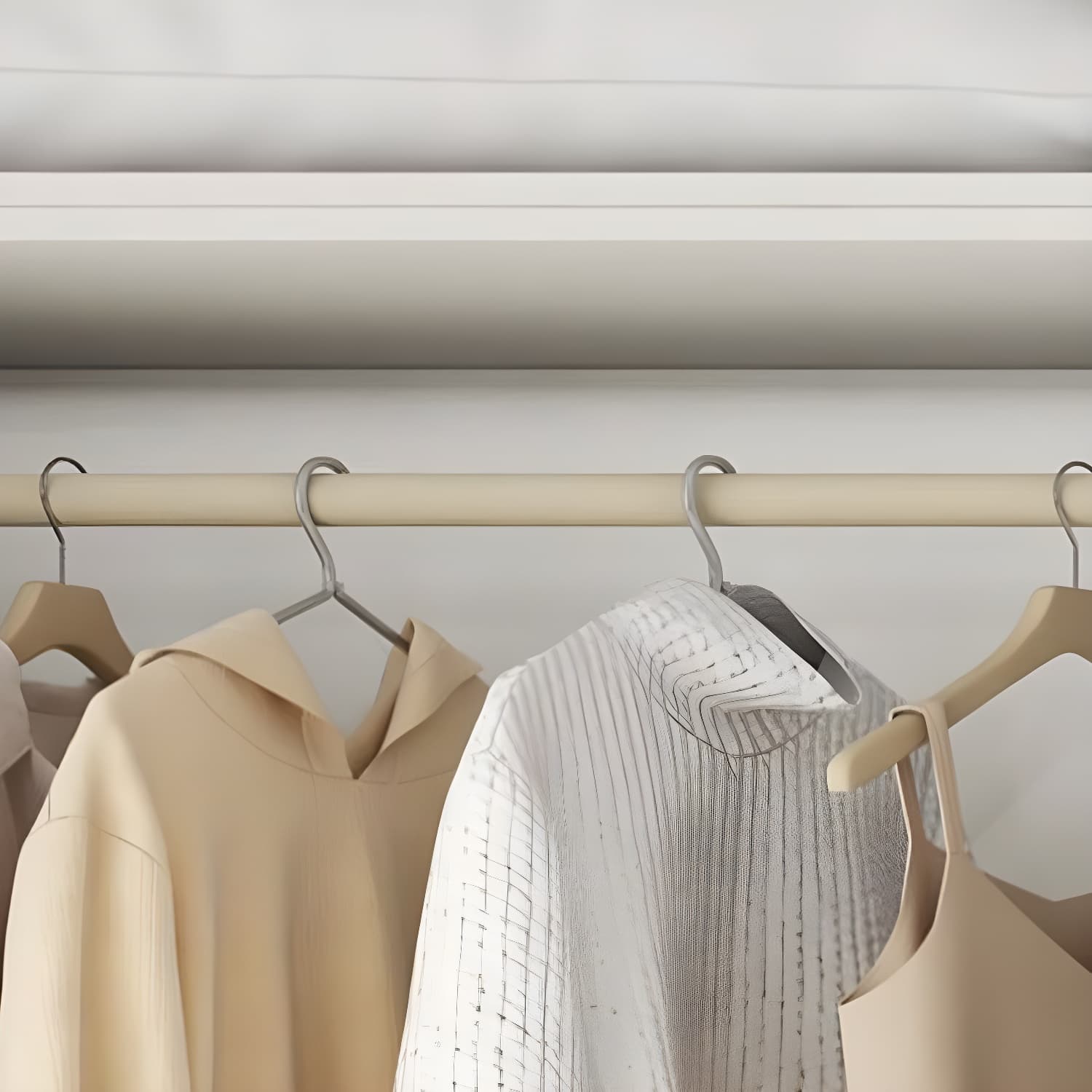 Modern Simple Style Double Door Storage Wardrobe for Bedroom thumbnail 6