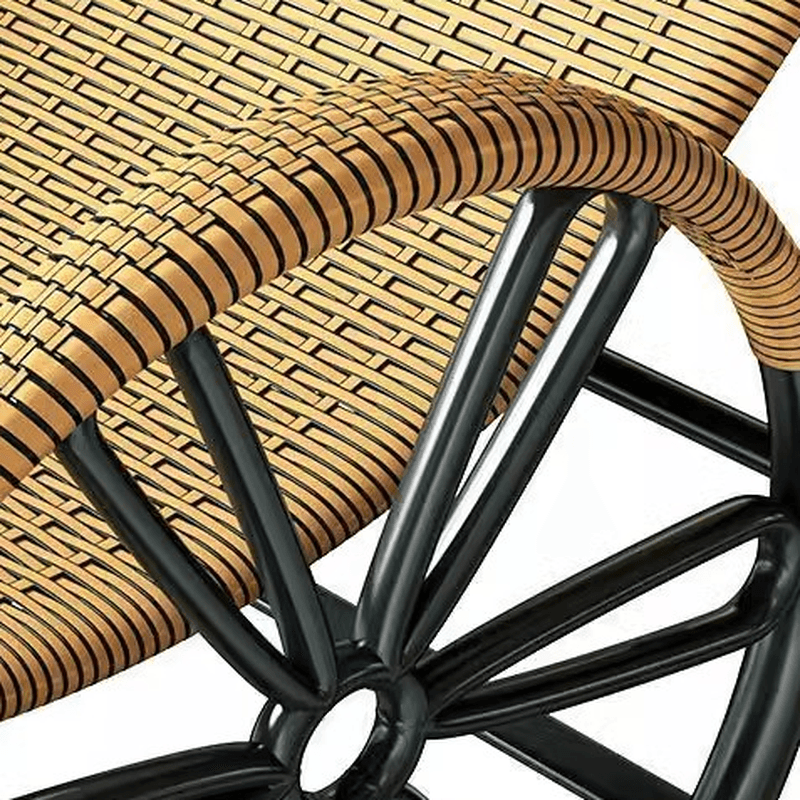 Simple Synthetic Rocking Chair with Scratch-tolerant Track Arm thumbnail 24