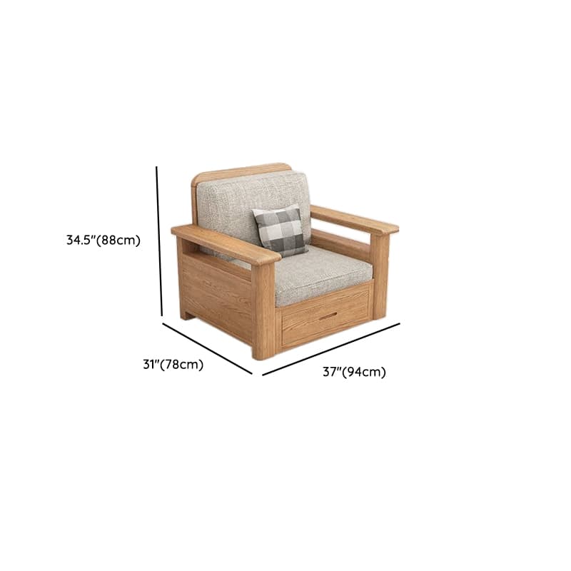 Versatile Straight/L-Shape Sofa/Sofa Recliner in Cotton for 5/Seats 2/1-seater with Drawer Storage and Horizontal/Left Orientation thumbnail 11